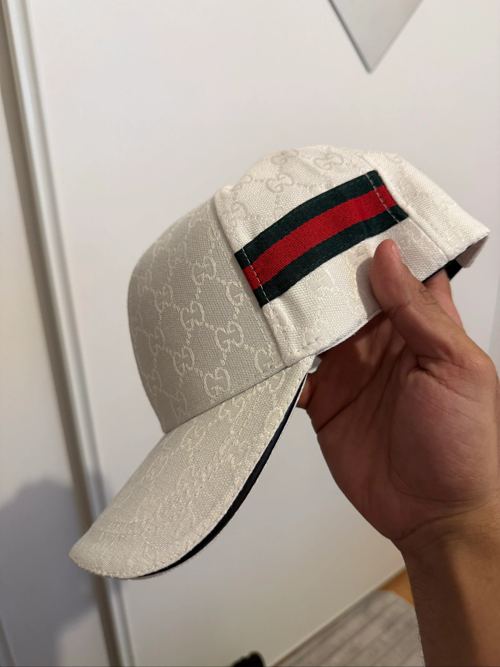 Casquette blanc